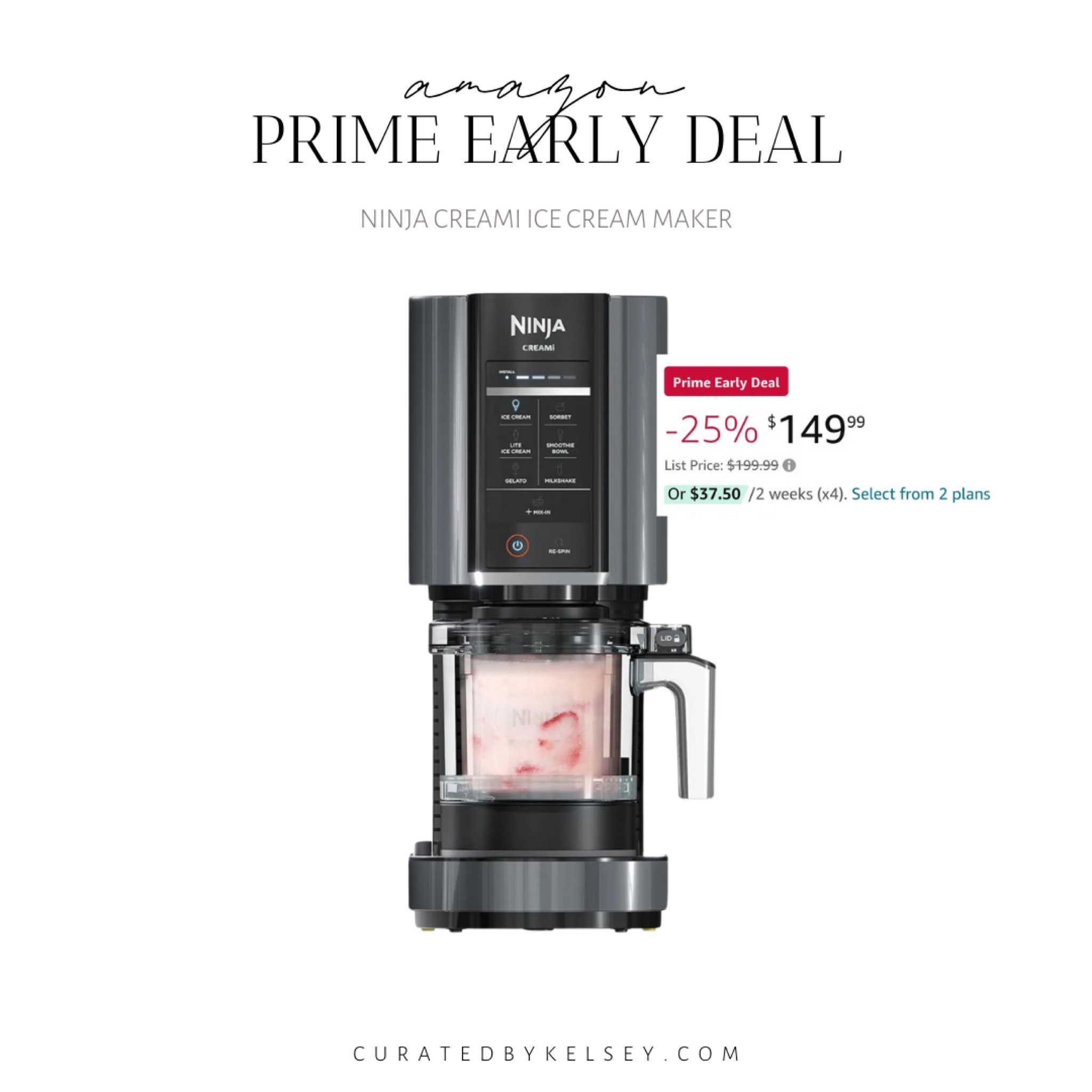 The ninja creami is part of the Amazon prime day deals! 

#LTKxNSale #LTKSaleAlert #LTKHome