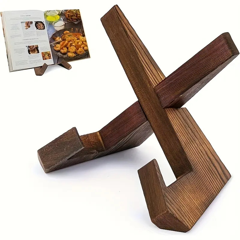 Wooden Kitchen Recipe Holder Desktop Tablet Computer Holder - Temu | Temu Affiliate Program