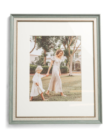 16X20 Matted To 11X14 Two Tone Wall Portrait Frame | TJ Maxx