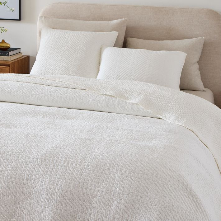 Reflections Matelasse Quilt & Shams | West Elm (US)