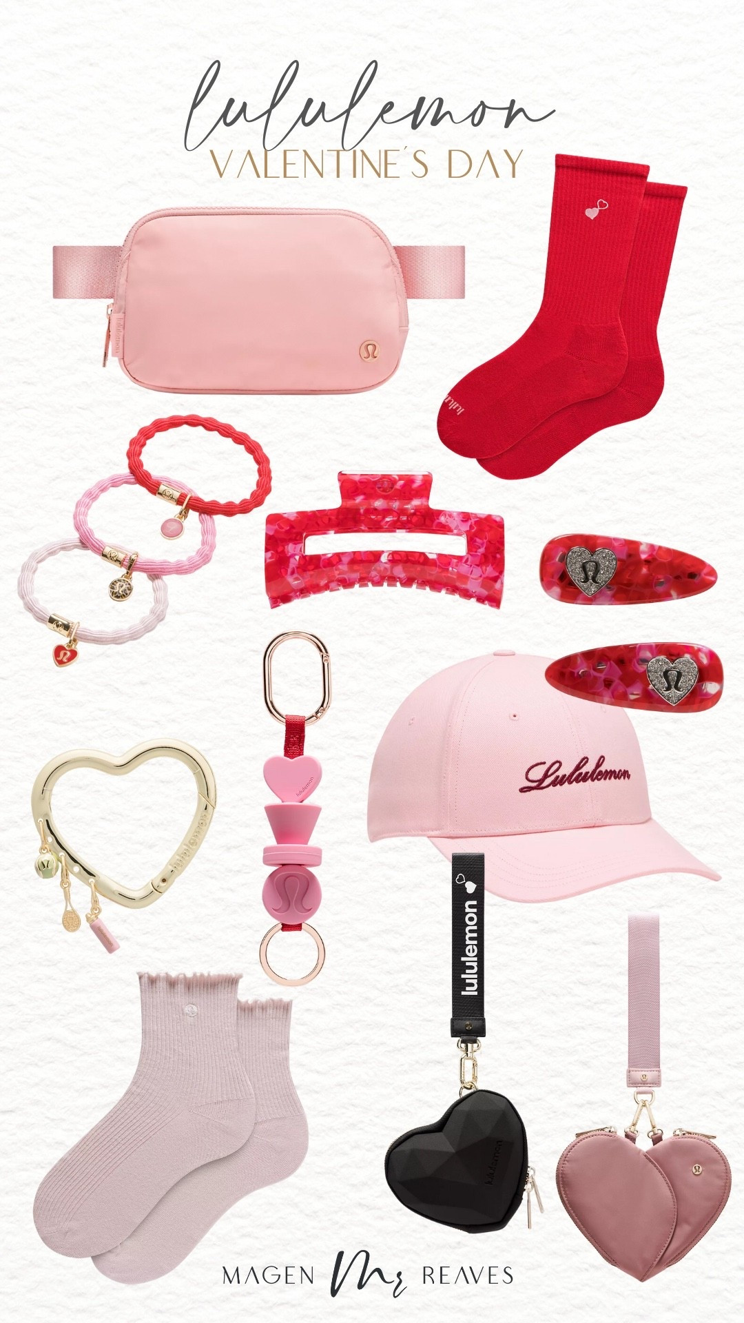 Lululemon Valentine’s Day!

Gifts for her, Galentine’s gifts, belt bag, heart wristlet, keychain, Athleisure 

#LTKSeasonal #LTKActive #LTKValentine