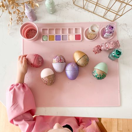 Painting Easter Eggs With Kids - Sparkle Edition  

#LTKhome #LTKkids #LTKSeasonal