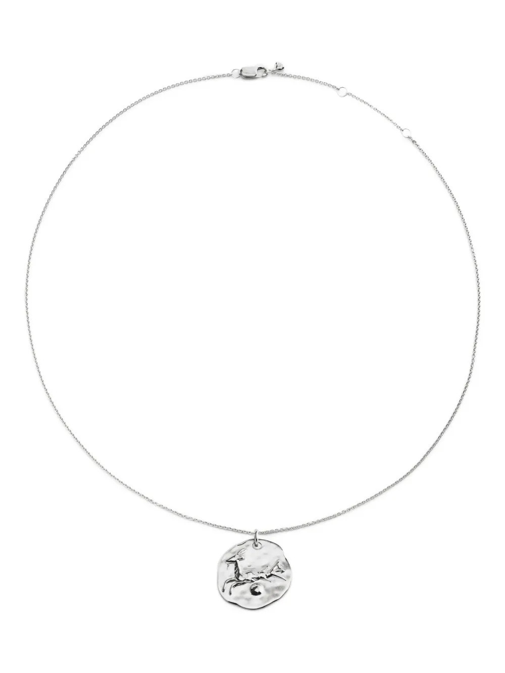 Monica Vinader Capricorn Zodiac pendant necklace - Silver | Farfetch Global