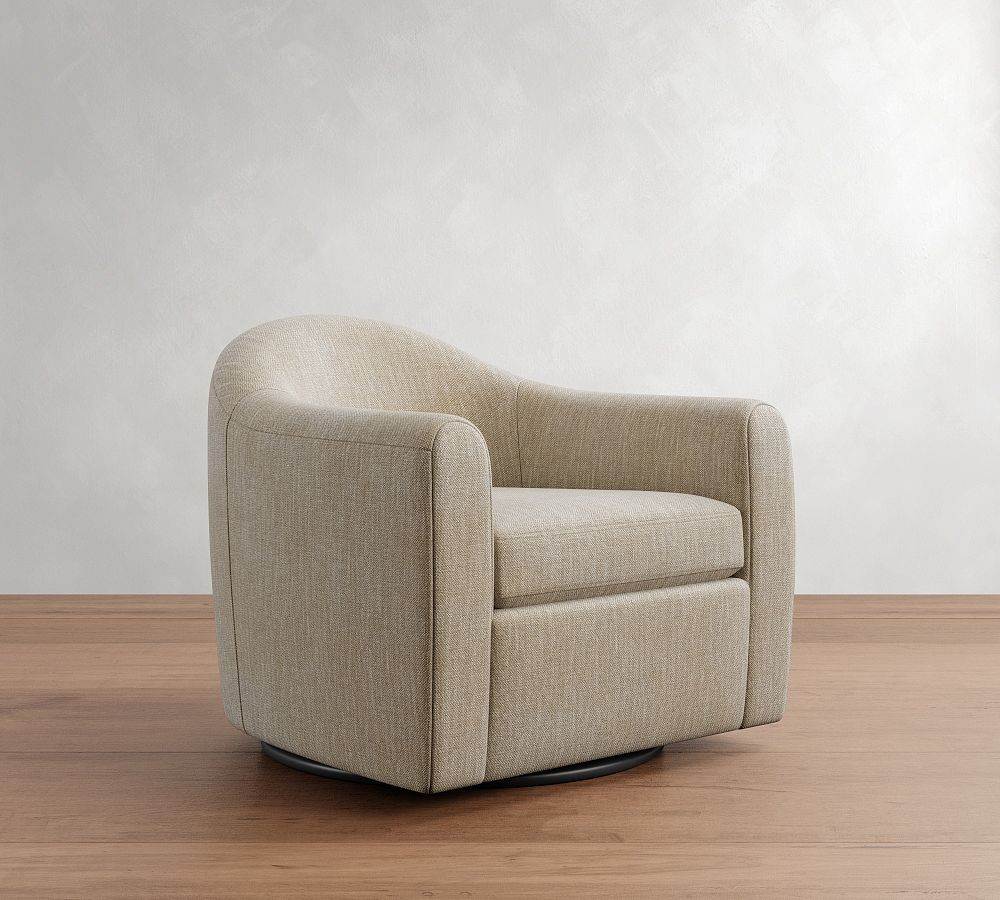 Gideon Swivel Chair | Pottery Barn (US)