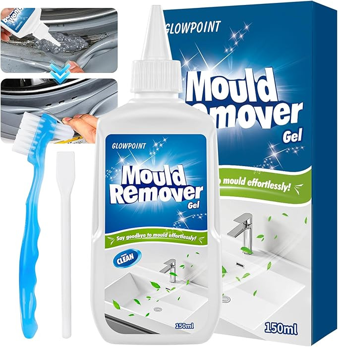 Mould Remover Gel, Large Capacity 150ML Black Mould & Mildew Remover, Deep Cleaner for Washing Ma... | Amazon (UK)