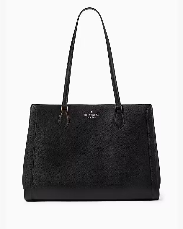 Madison Saffiano East West Leather Laptop Tote | Kate Spade Outlet