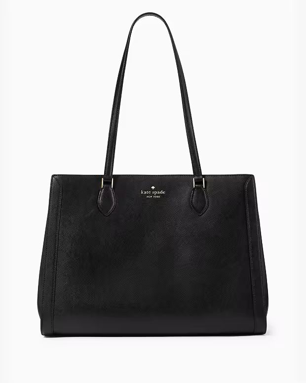Madison Saffiano East West Leather Laptop Tote | Kate Spade Outlet