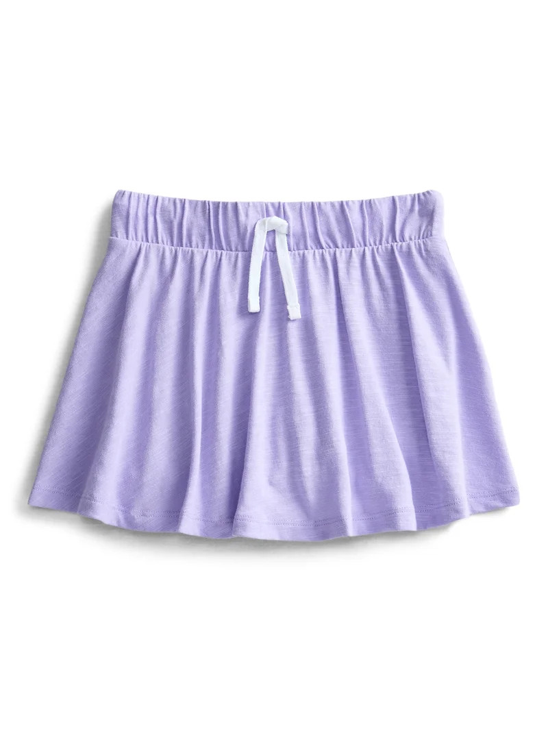 Wonder Nation Girls Knit Scooter Skirt, Sizes 4-18 | Walmart (US)