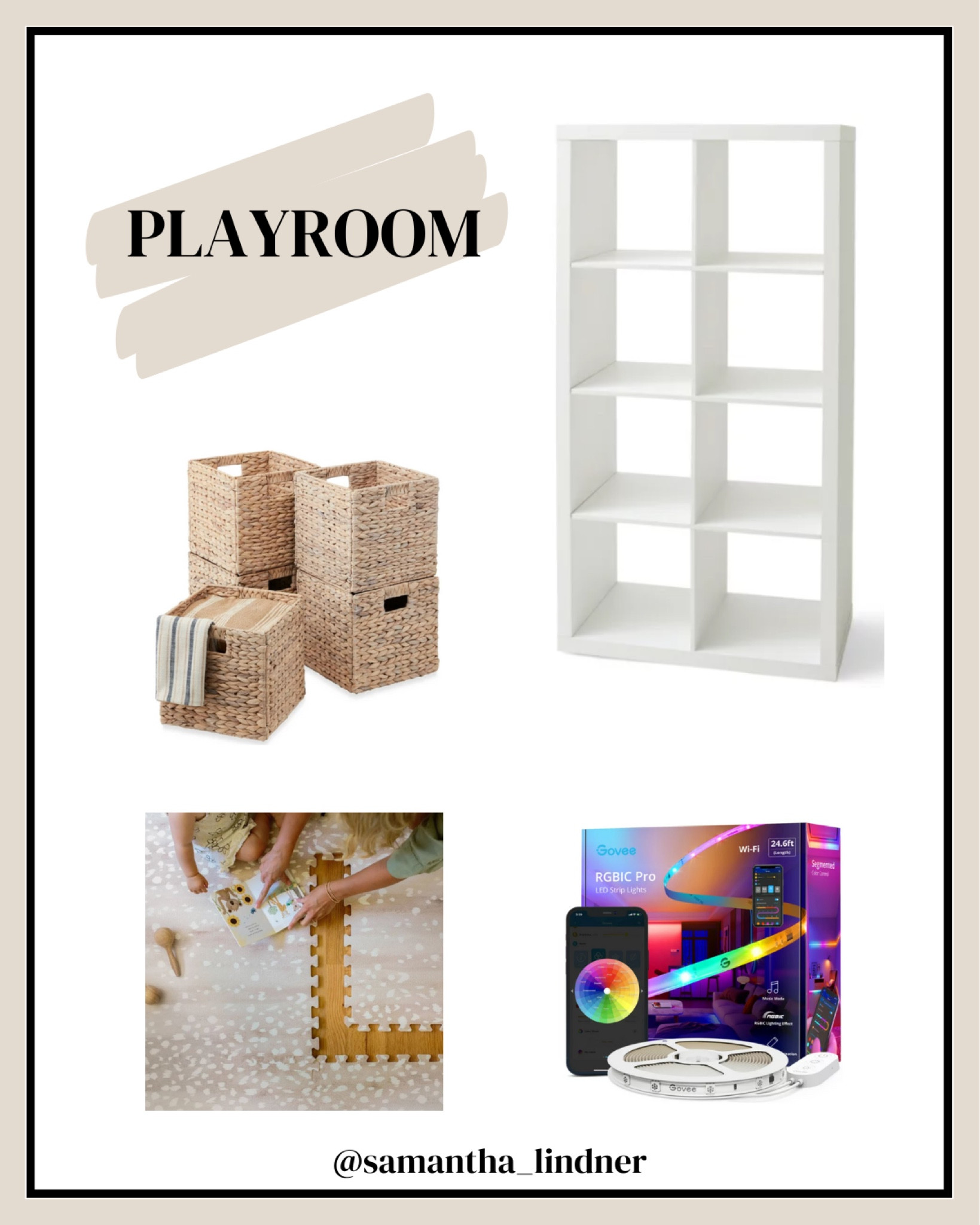 playroom storage & play mat! 

#LTKbaby #LTKfamily #LTKhome