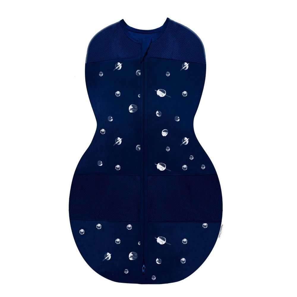 Happiest Baby Sleepea Sack Swaddle Wrap - Navy with Planets - M, Blue with Planets | Target