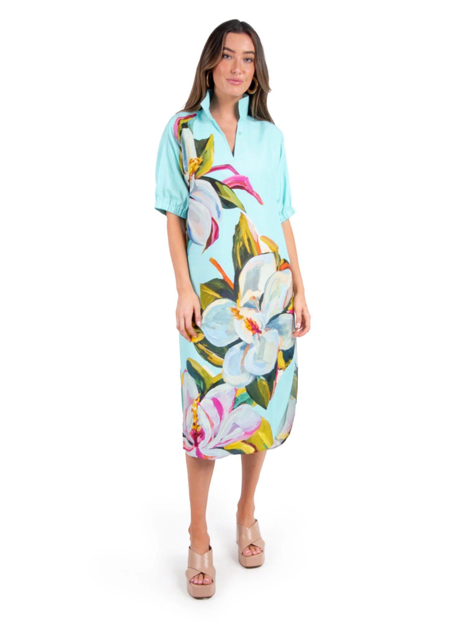 Poppy Caftan - Magnolia | Emily McCarthy