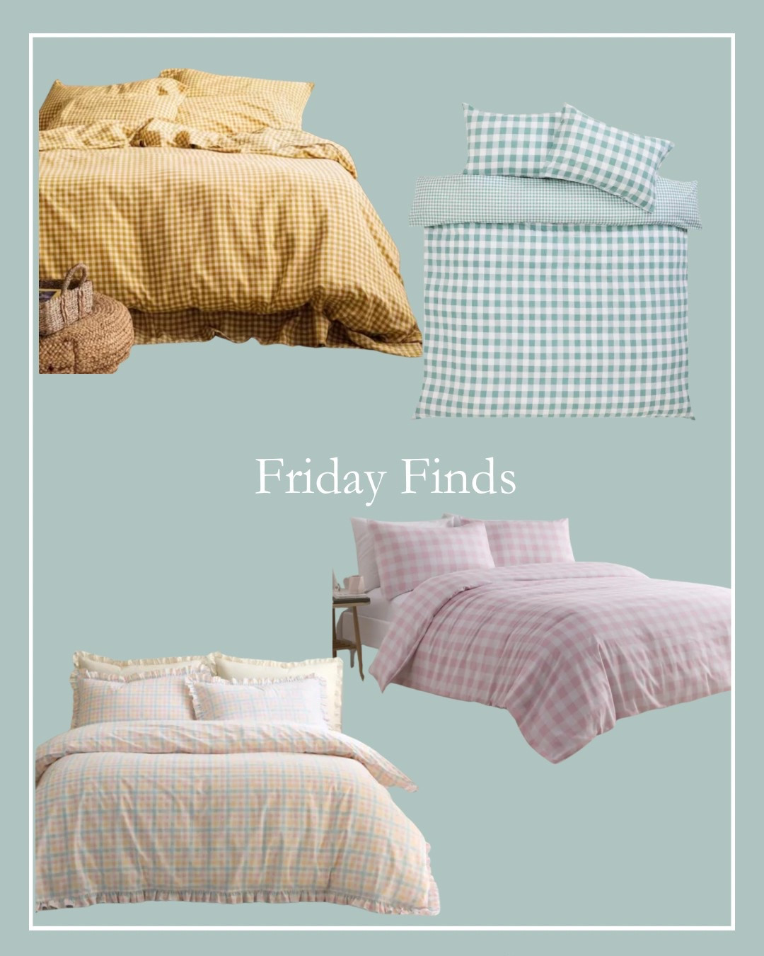 My favourite gingham bedlinen, perfect for a spring refresh 

#LTKhome #LTKuk #LTKspring