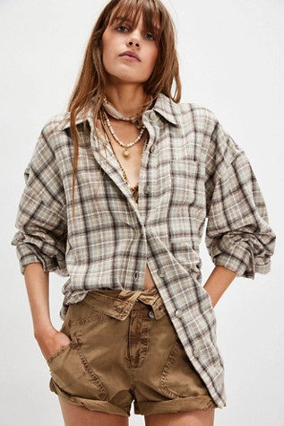 We The Free Ashley Plaid Shirt | Free People (Global - UK&FR Excluded)
