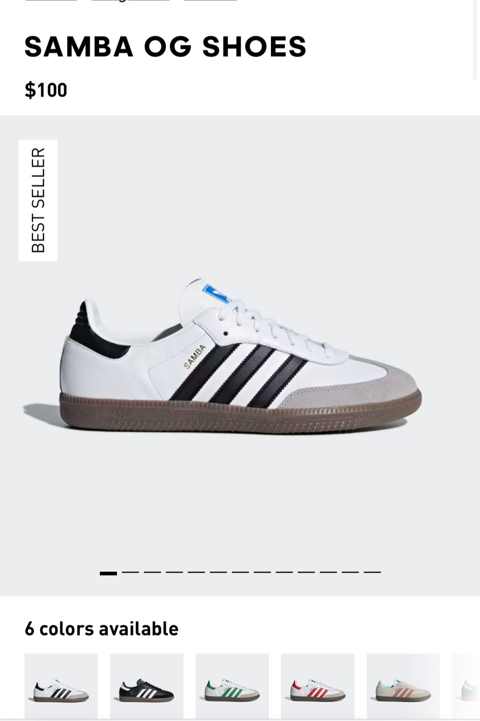 Samba adidas 
