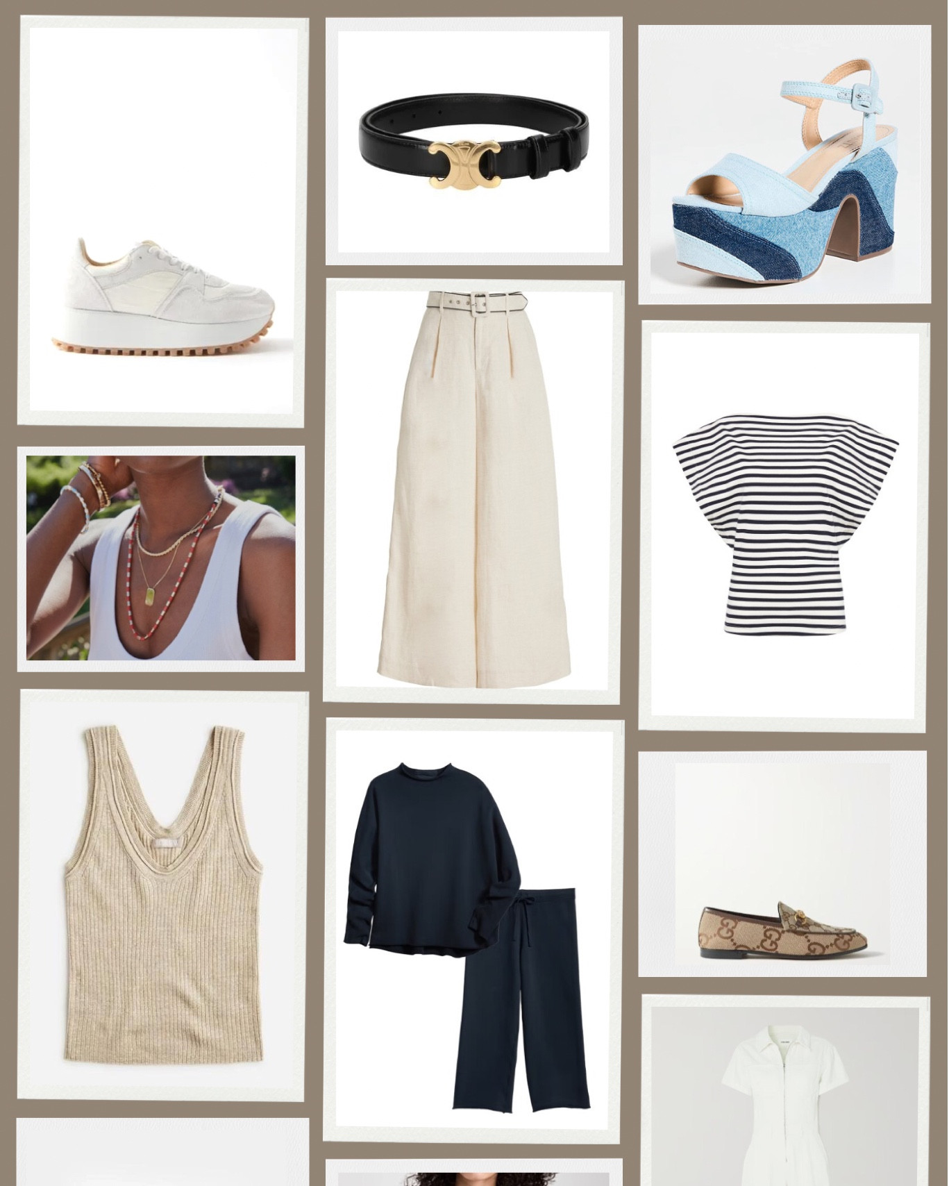 A few of LB’s recent purchases for her upcoming trip to Europe! 