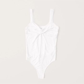 Twist-Front Bodysuit | Abercrombie & Fitch (US)