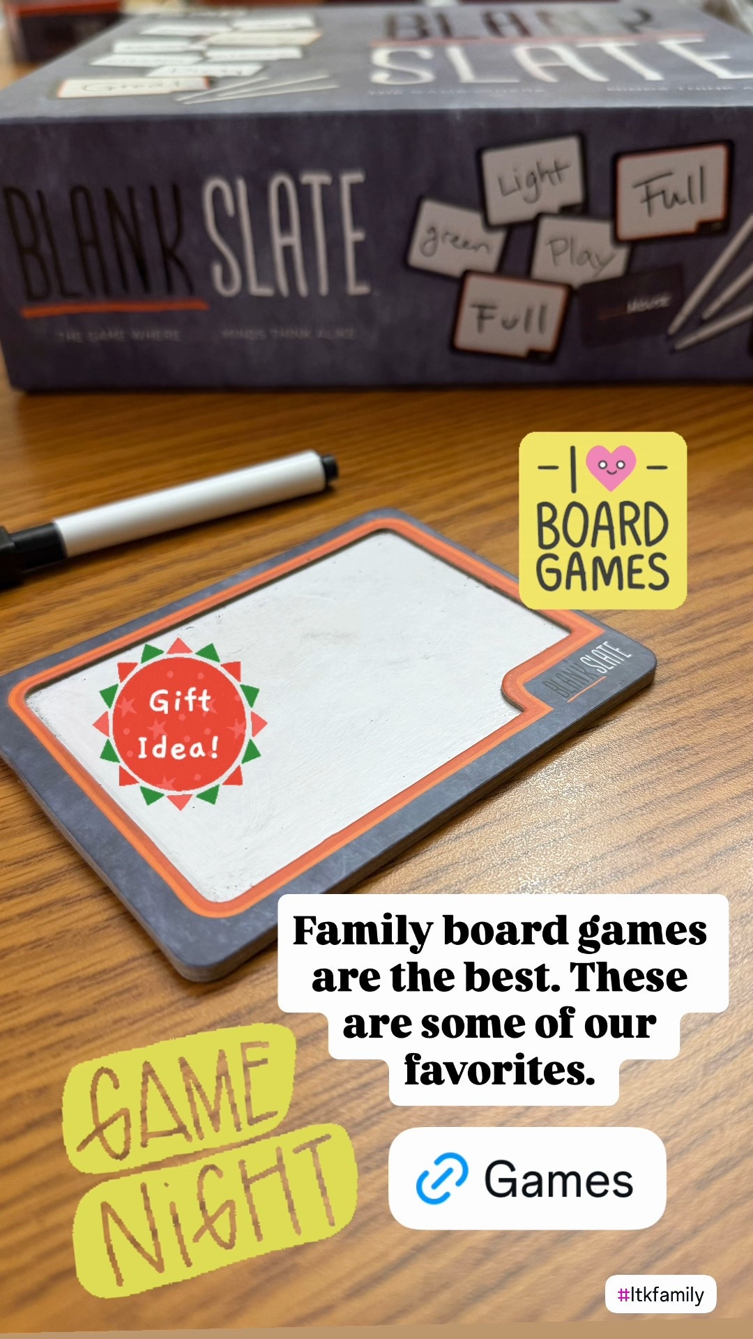 Family Gift Ideas 🎲❤️
Our family loves board games! Every holiday season we end up huddled together around the table laughing, competing, and making the best memories.

Here are some of our favorite games — perfect for gifting, stocking stuffers, or adding to your own family game night! 🎁✨

#LTKFamily #LTKKids #LTKCyberWeek #LTKHoliday #familygamenight #boardgamesofinstagram #familyfun #gamesforkids #holidaygifts #giftguide2025 #familytime #gamerecommendations

family gift
family gift ideas
family game night
board games
games for families
game night favorites
best family games
holiday gifts
gift ideas
gift for family
gift for kids
gift for teens
holiday gift guide
games for all ages
fun family games
indoor activities
winter activities
party games
group games


Shop our go-to games below👇

#LTKSaleAlert #LTKGiftGuide #LTKFindsUnder50
