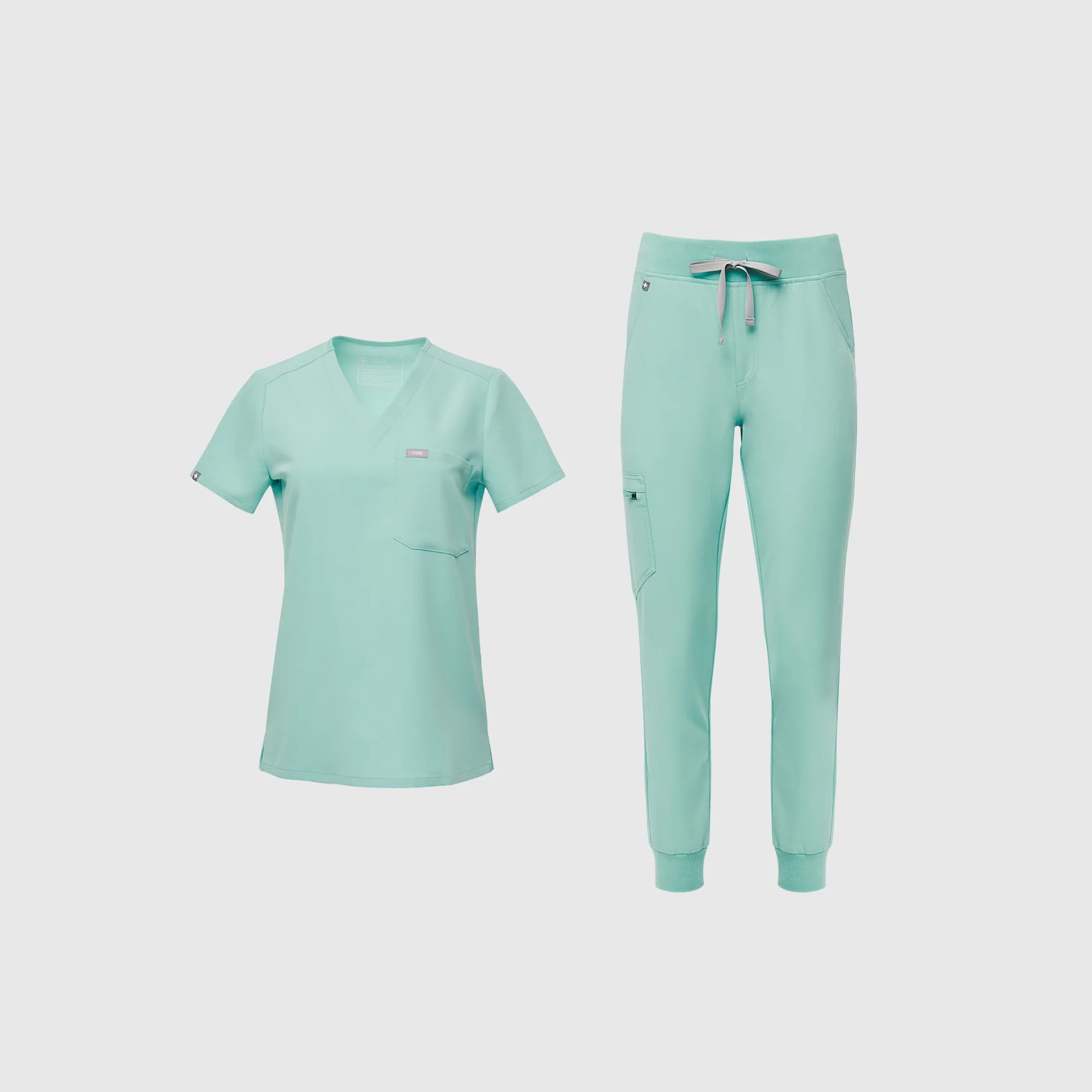 The Seaglass High Waisted Zamora™ Kit | FIGS