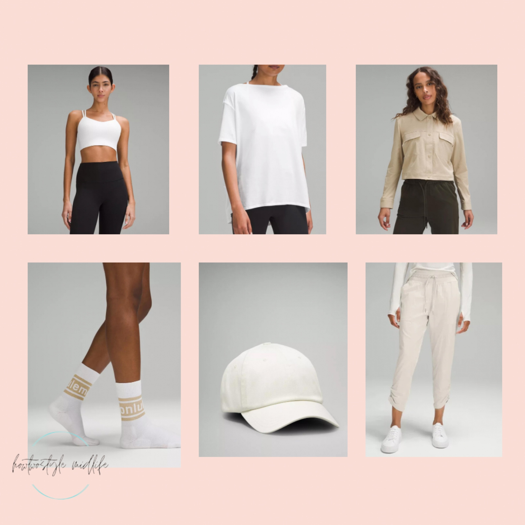 Lululemon and my perfect off duty outfit. 🫶

Every piece is high quality, breathable and comfortable.  All true to size.  I am a standard size AU 10 and wearing US 6.

I am wearing tee in white, pants in bone, socks white & gold, cap in bone, bra in bone and jacket in trench.

#LTKover40 #LTKstyletip #LTKaustralia