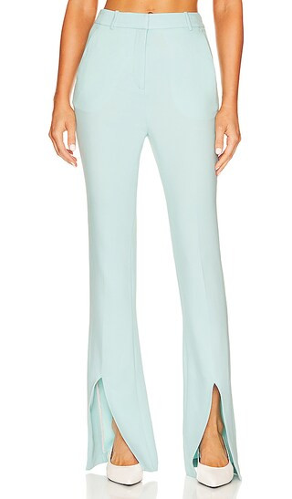 Ospen Notched Pant in Plein Air Blue | Revolve Clothing (Global)