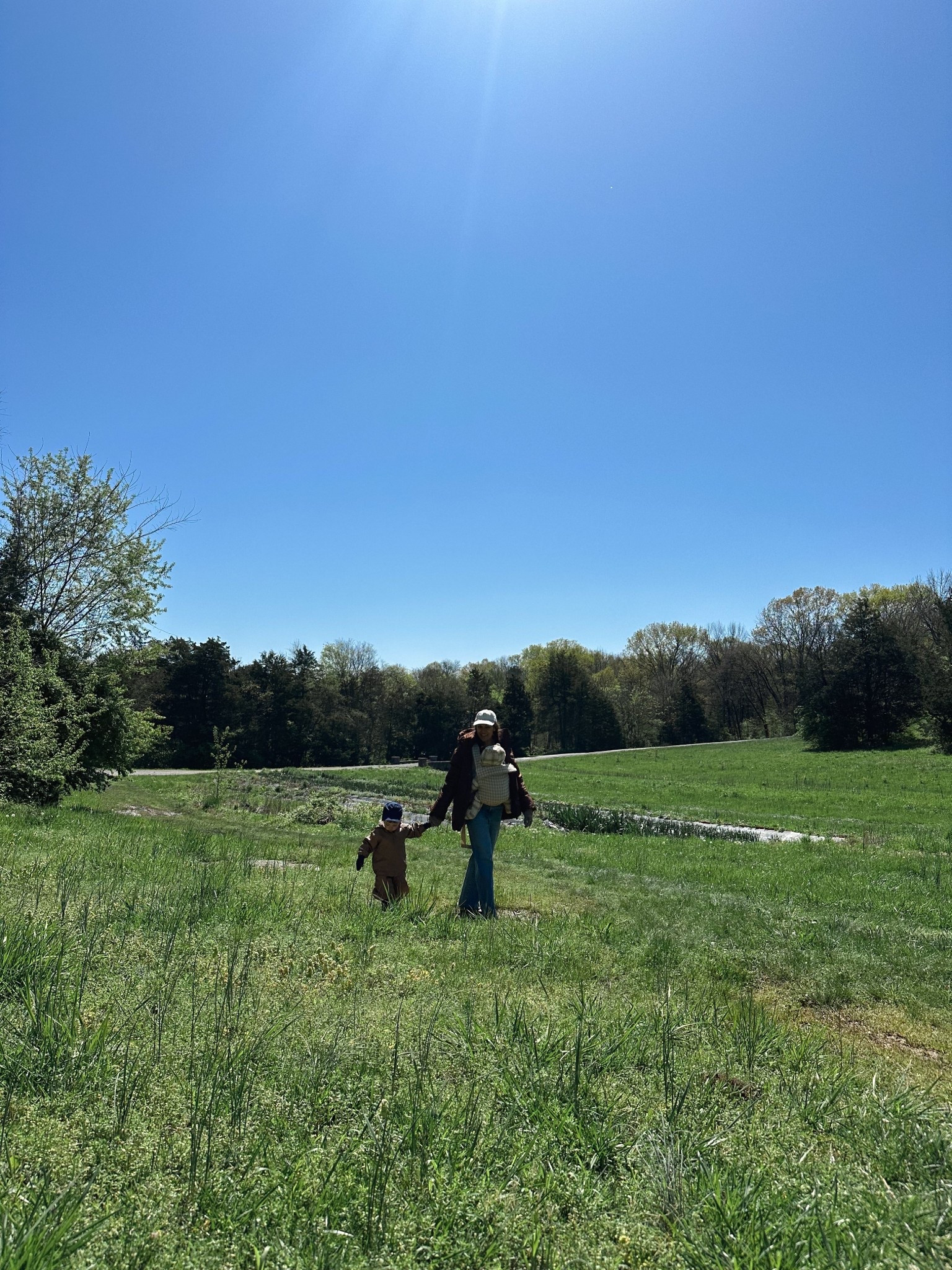 Sunny spring walks with a baby on my chest. Just the way I like it! Linking the best baby carrier below! It’s so affordable compared to others that are similar, and comes in tons of colors and patterns!

#LTKBaby #LTKKids #LTKBump