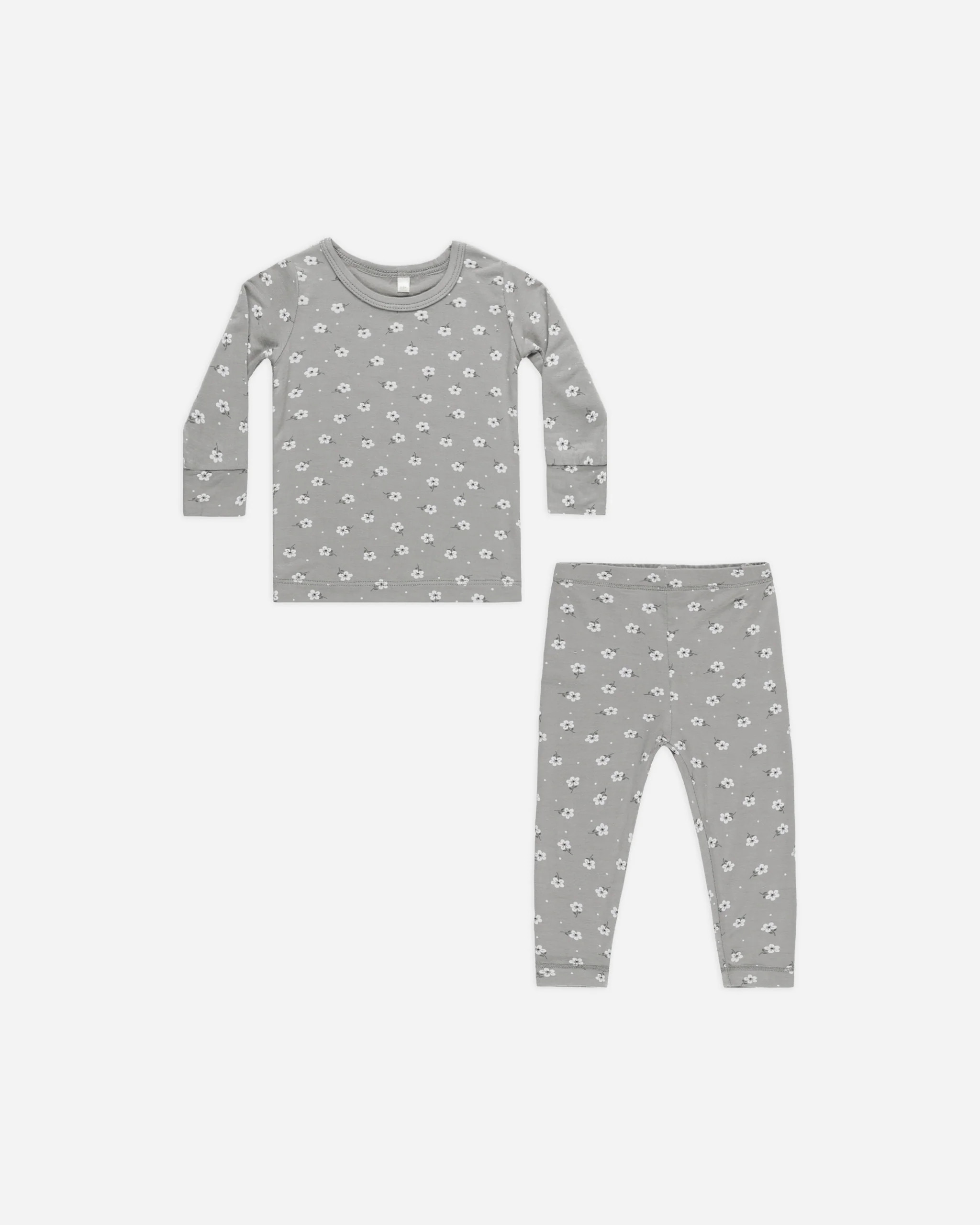 Bamboo Pajama Set || Blue Ditsy | Rylee + Cru