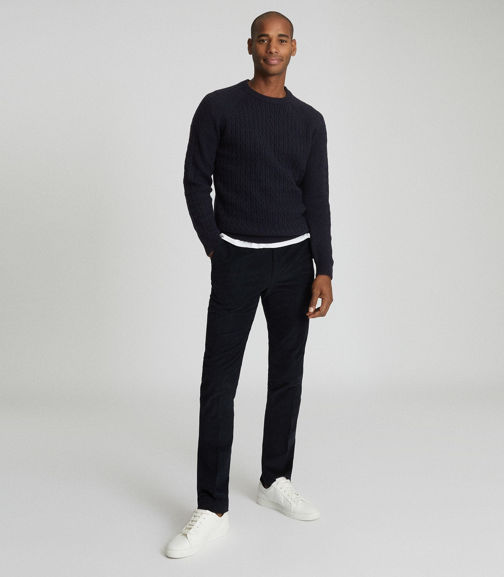 CABLE KNIT JUMPER | Reiss (UK)