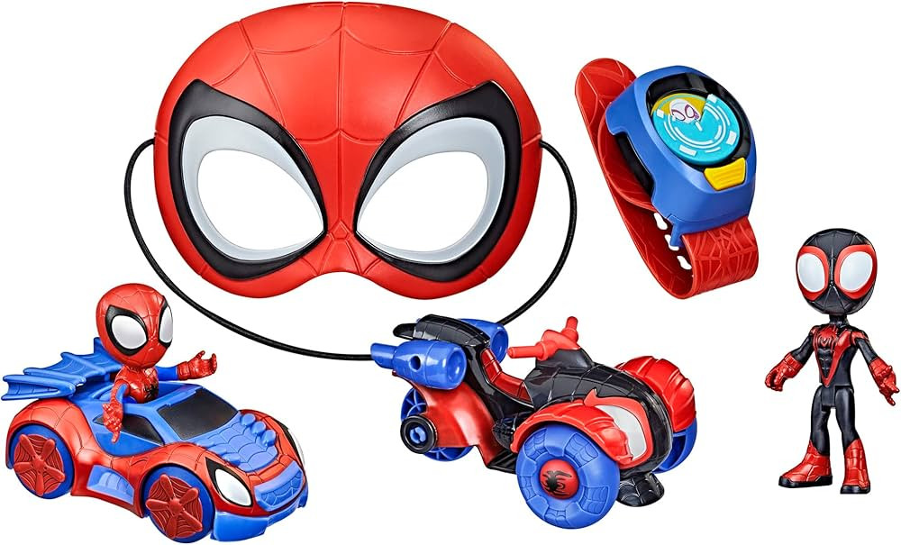 Spidey and His Amazing Friends Super Spidey Set, Role Play Toys, Toy Car Set, Marvel Spider-Man M... | Amazon (US)