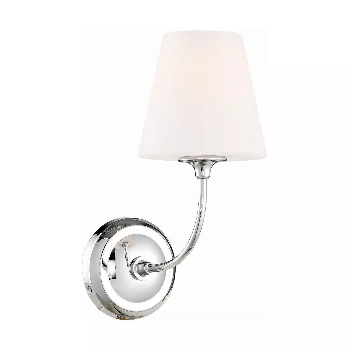 Crystorama Lighting Sylvan 1 - Light Sconce in  Polished Chrome | Target