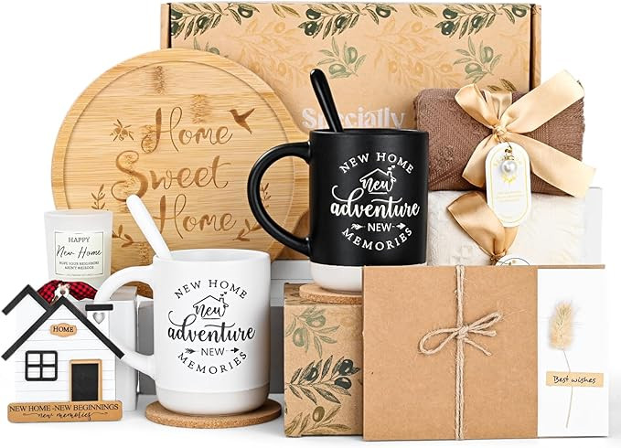 YHRJWN 13 Pcs House Warming Gifts New Home, Housewarming Gifts New Home, Closing Tokens for House... | Amazon (US)