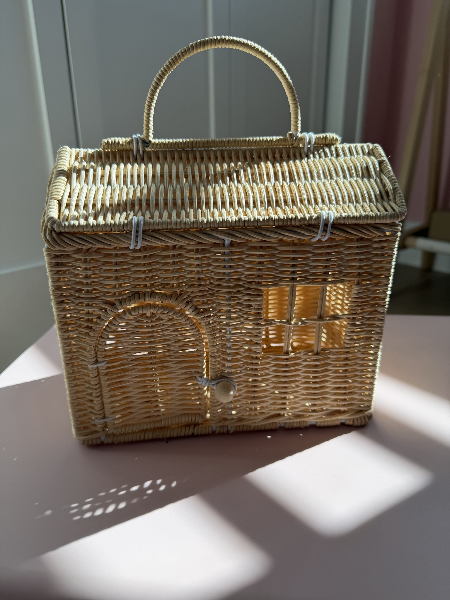 Wicker dollhouse basket 

#LTKmomlife #LTKBaby #LTKKids