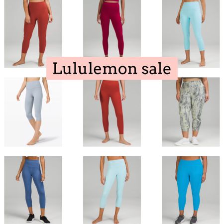 Lululemon leggings 

#LTKunder50 #LTKunder100 #LTKsalealert