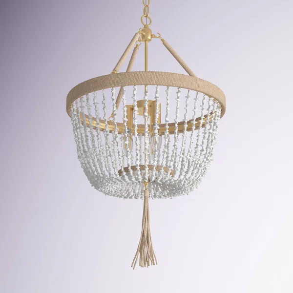 Farah 3 - Light Unique Drum Chandelier | Wayfair North America