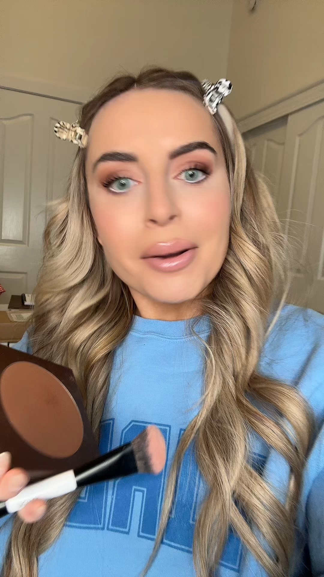 She's back baby!!!! @tarte cosmetics I'm obsessed with this bronzer 

 #LTKmorningroutine #LTKstorytime #LTKBeauty