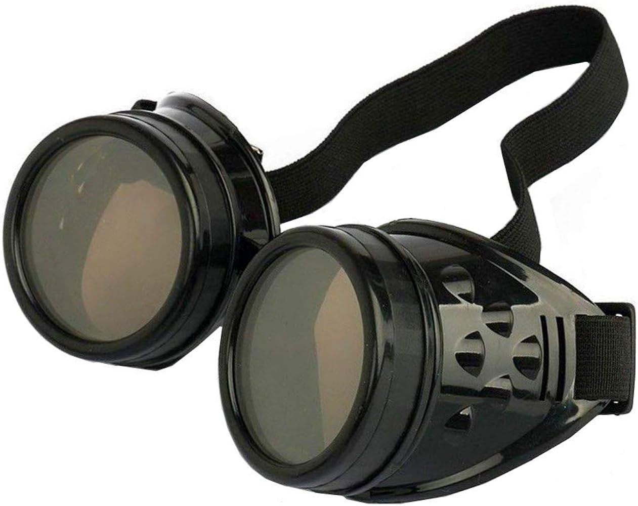 WEICHUAN New Sell Vintage Steampunk Goggles Glasses Cosplay Punk Gothic | Amazon (US)