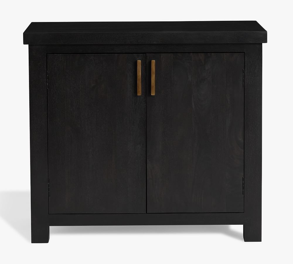 Reed 40.5&amp;quot; Buffet, Warm Black | Pottery Barn (US)