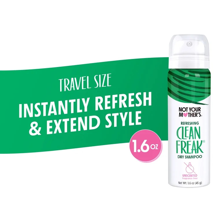 Not Your Mother's Clean Freak Unscented Dry Shampoo, 1.6 oz Travel Size | Walmart (US)