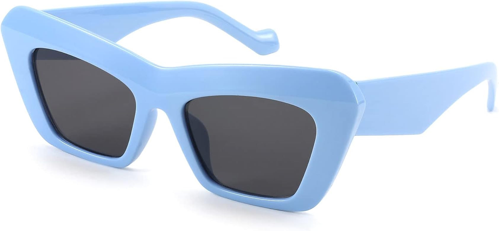 Karsaer Vision Retro Vintage Cateye Square Sunglasses Plastic Frame 90s sunglasses Stylish Classi... | Amazon (US)