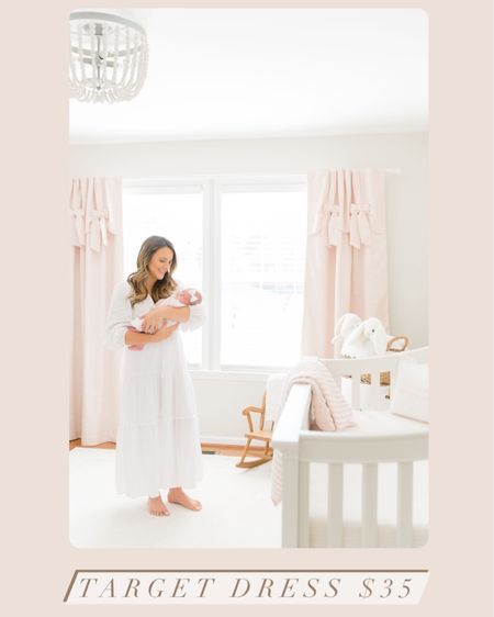 Newborn family photos, postpartum dress, maternity dress, family pictures, white maxi dress, spring dress, Easter dress, girls nursery, baby girl, target dress, target find, grandmillenial, southern style, traditional 

#LTKbaby #LTKfamily #LTKbump