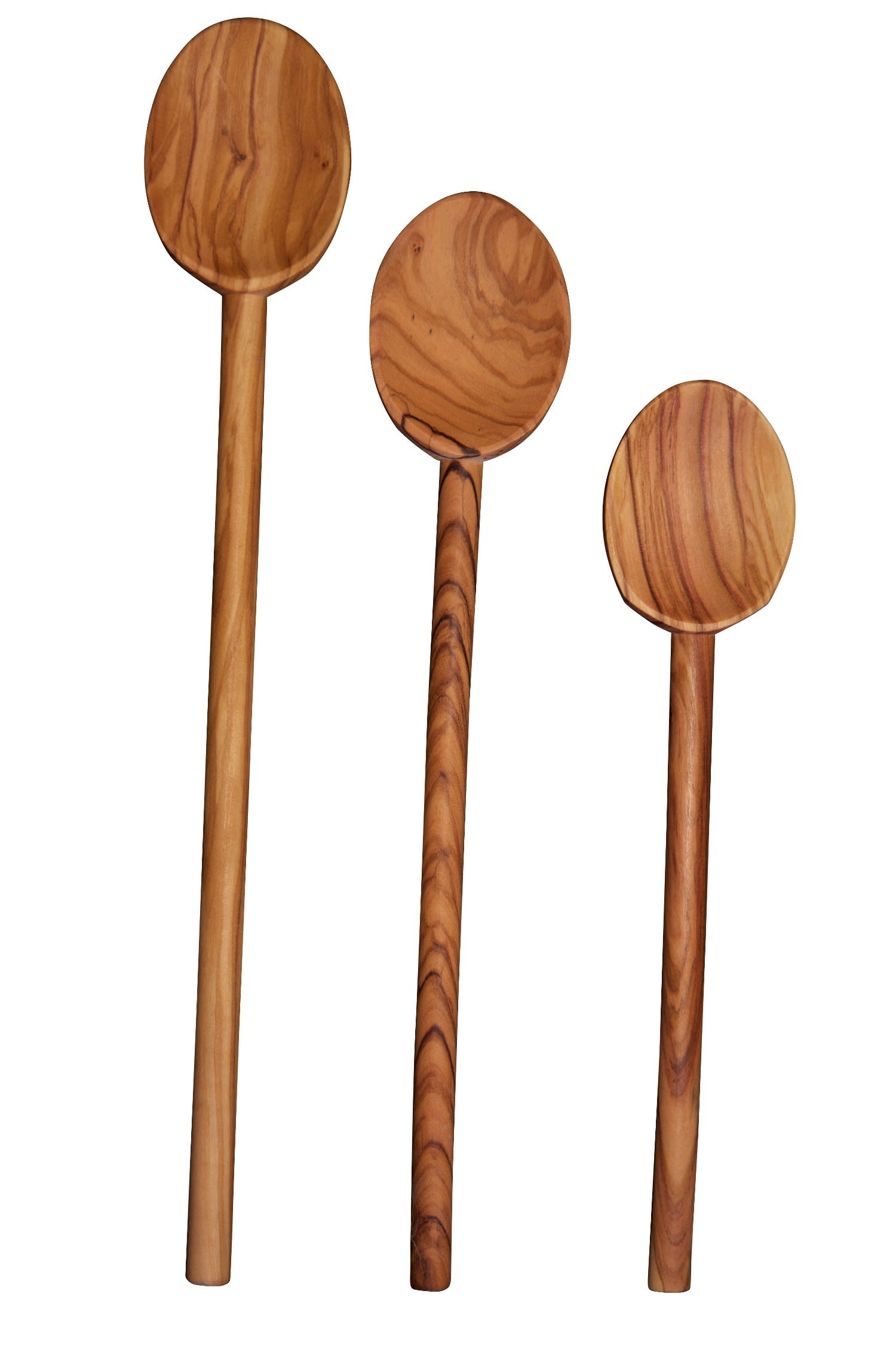 Olive Wood Cooking Spoon Set 10" 12" 14" | Amazon (US)