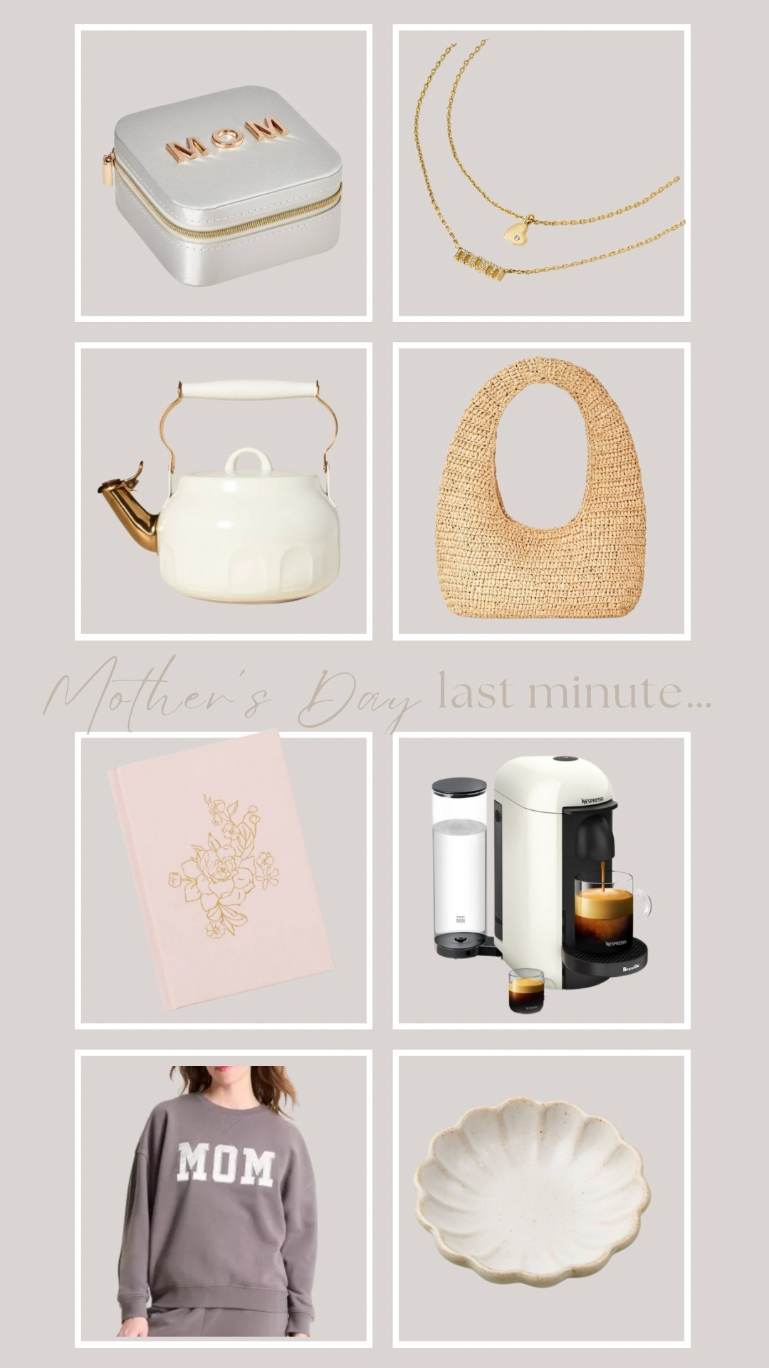 Last minute Mother’s Day gift ideas! 🌸


Tea pot, trinket dish, jewelry holder, journal, summer bag, Nespresso machine, coffee maker, mama necklace, mom sweatshirt

#target #targetfinds 

#LTKHome #LTKBeauty #LTKGiftGuide
