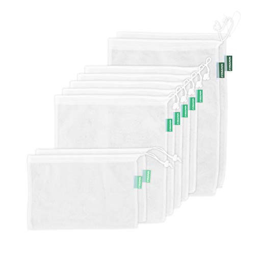 Earthwise Reusable Mesh Produce Bags Set Of 9 | Amazon (US)