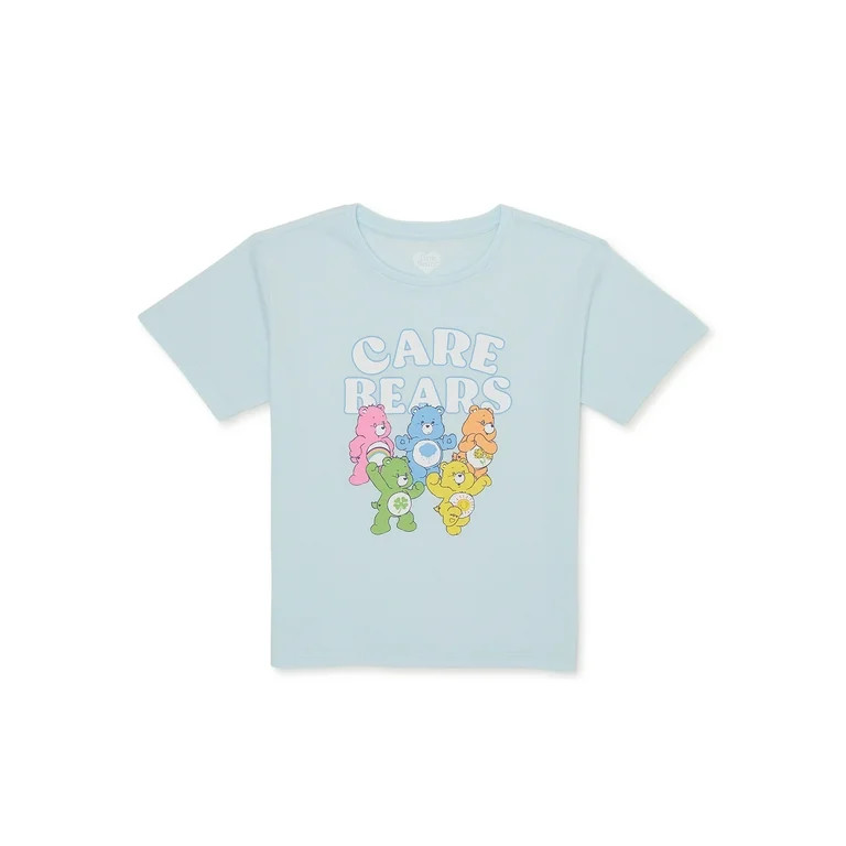 Cloudco Care Bears Girls Graphic T-Shirt, Sizes 4-18 | Walmart (US)