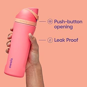 Owala FreeSip Insulated Stainless Steel Water Bottle with Straw for Sports and Travel, BPA-Free, ... | Amazon (US)