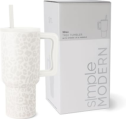 Simple Modern 30 oz Tumbler with Handle and Straw Lid | Insulated Cup Reusable Stainless Steel Wa... | Amazon (US)