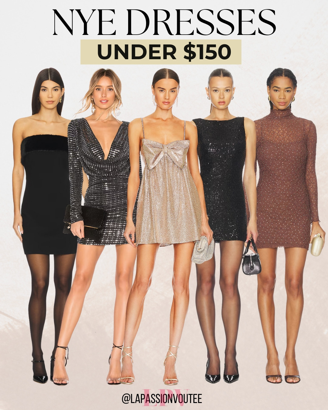 These New Year’s Eve dresses from Revolve under $150 bring all the celebration vibes ✨🎆 Stylish silhouettes and festive details make them perfect for parties and midnight moments. Ideal if you’re looking for a polished, confidence-boosting look to welcome the new year in style. Cheers to dressing up! 🥂💫 

 #LTKHoliday #LTKSeasonal