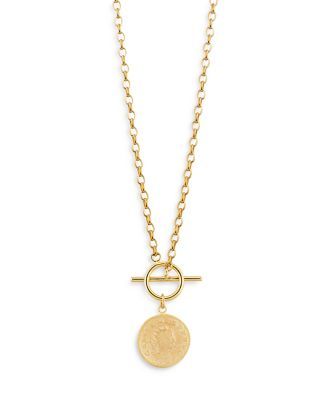 Vintage Look Coin Pendant Necklace, 20" | Bloomingdale's (US)