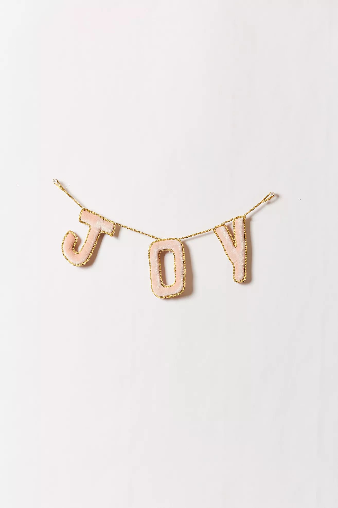 Farmhouse Pottery Holiday Greeting Garland | Anthropologie (US)