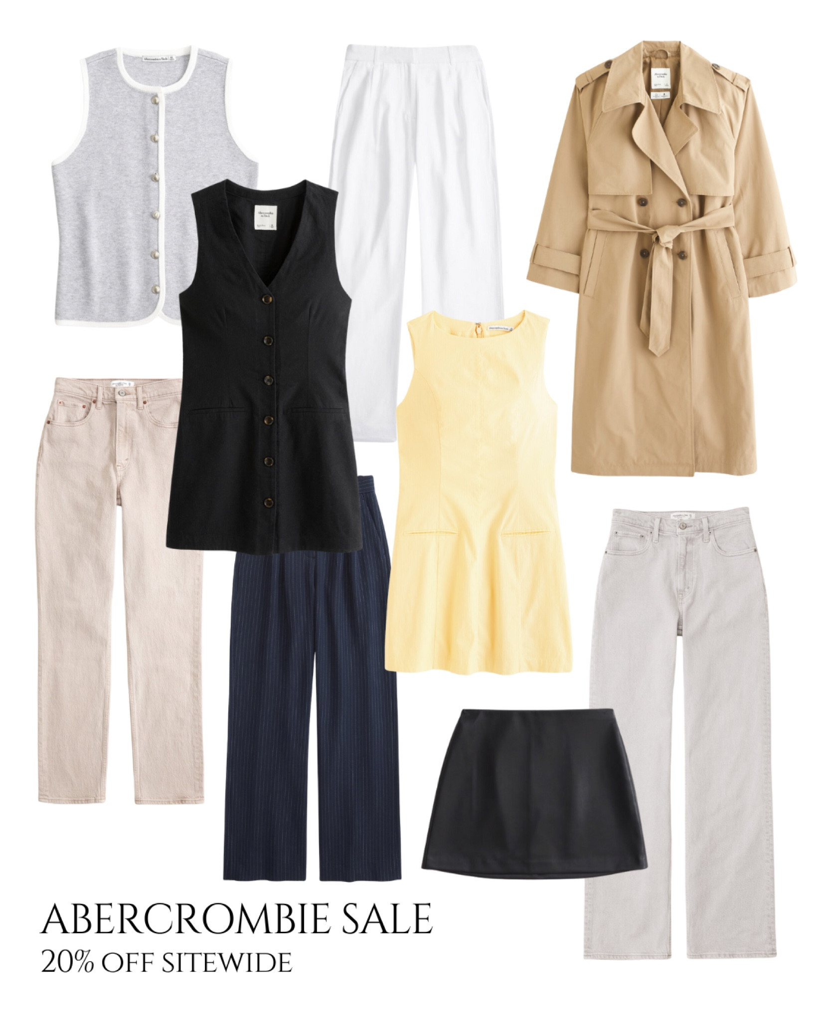 These are my favorite purchases from Abercrombie. On sale for 20% off sitewide exclusively through my LTK starting September 26!

#LTKSaleAlert #LTKFallSale #LTKStyleTip