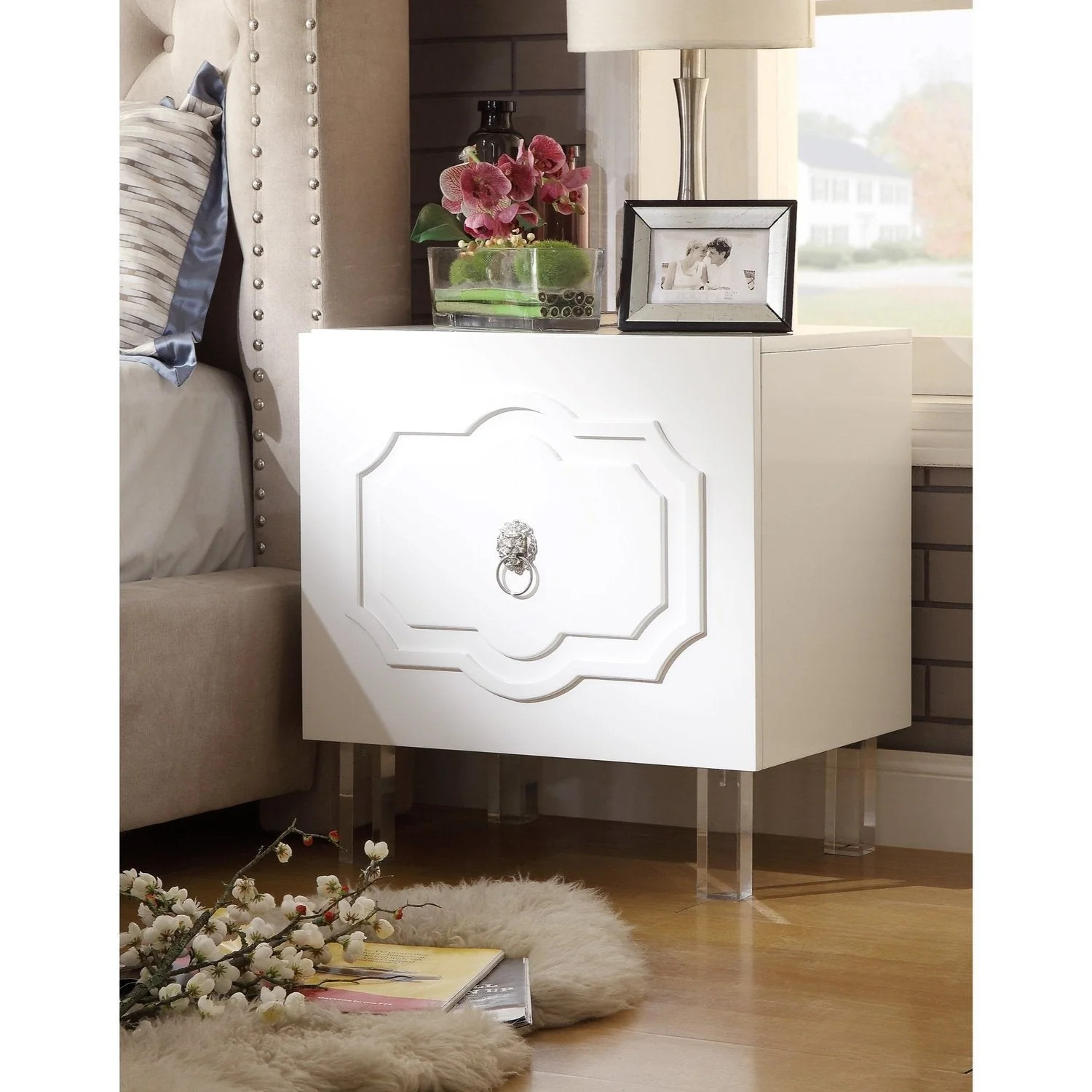 Sahara Side Table Nightstand | Inspired Home
